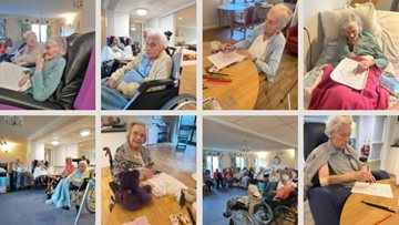 Autumn activities lead to reminiscence at Chandlers Ford care home
